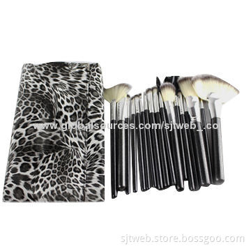 18-pieces Powder Makeup Brushes, 24*15cm Size